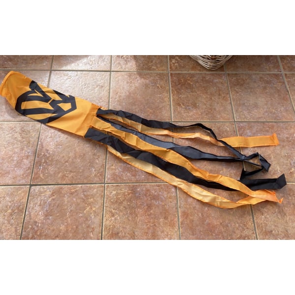 Love Cars (tangerine/black) 60" windsock