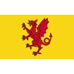 Somerset new medium hand flag