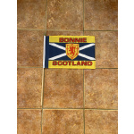 Bonnie Scotland large hand flag