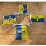 20m 32 flag Durham County bunting