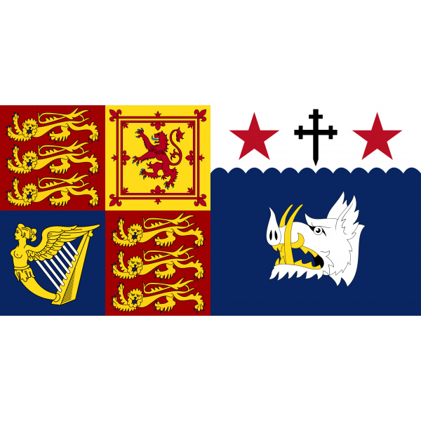 Royal Standard of Queen Consort (Camilla) 5'x3'