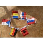 8m 24 flag 6"x9" Euro 2024 bunting