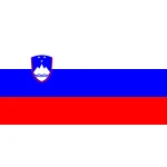 Slovenia Table Flag