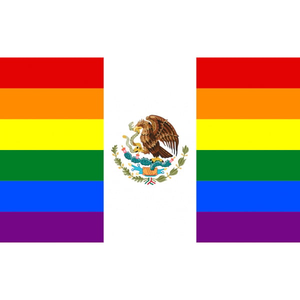 Mexico (pride) LGBT 5'x3'