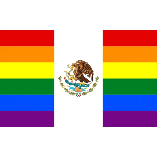 Mexico (pride) LGBT 5'x3'