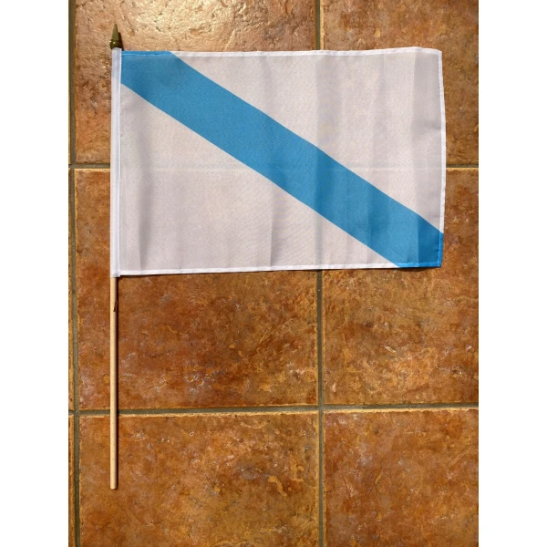 Galicia large hand flag