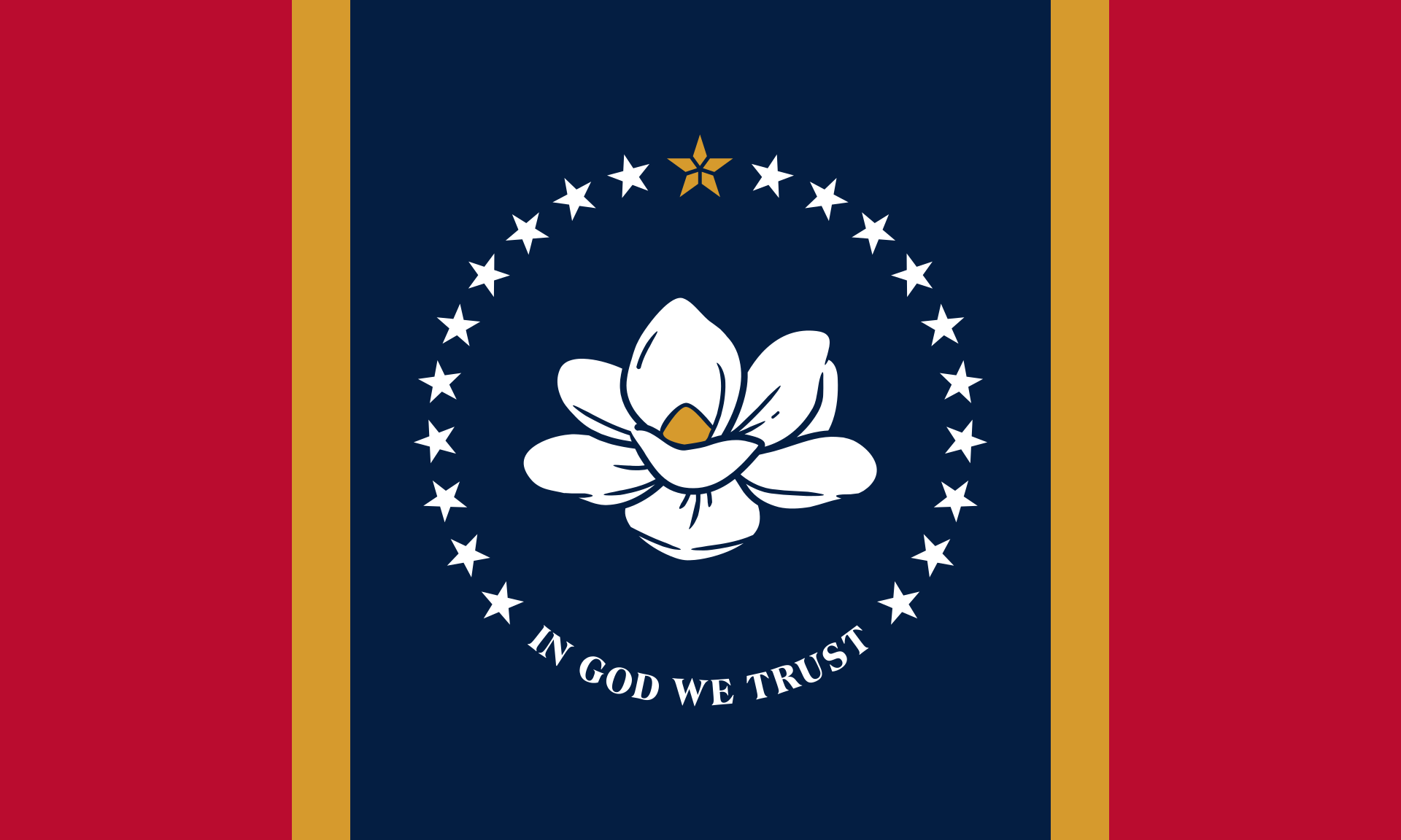 Mississippi new Mississippi new (2021+) hand flag - Image 1