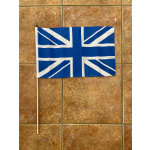 Union Jack blue/white large hand flag