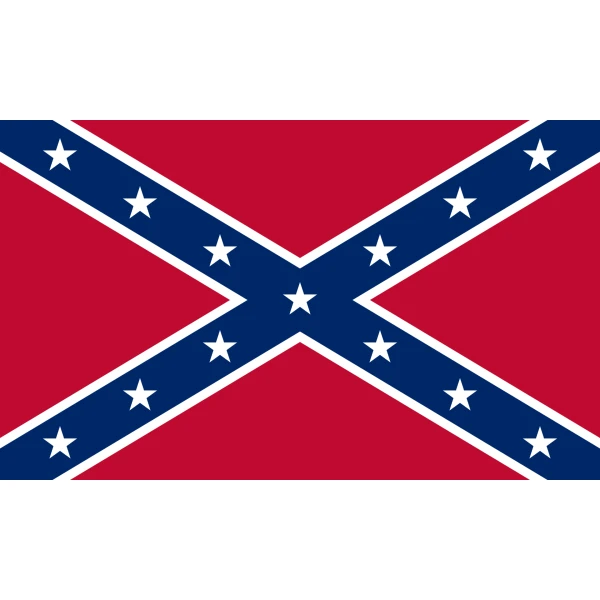 Confederate medium Hand Flag