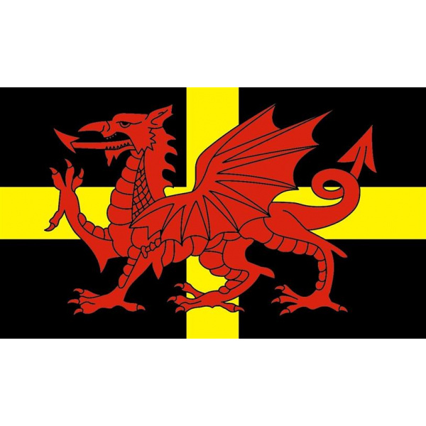 Welsh Dragon/St Davids 5'x3'