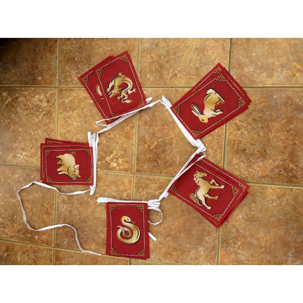 9m 24 flag Chinese Zodiac Signs (Chinese New Year)