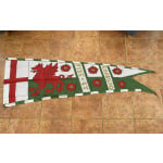 Henry VII Tudor Battle Dragon 6.5' x 2.29'