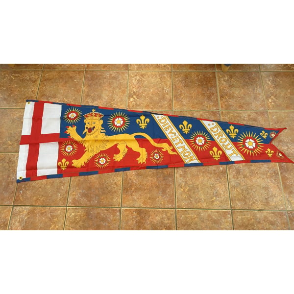 Royal Standard of Henry 7th (VII) 6.5' x 2.29'