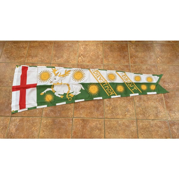 Royal Standard of Richard 2nd 6.5' x 2.29'