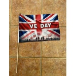 VE DAY (new) large hand flag