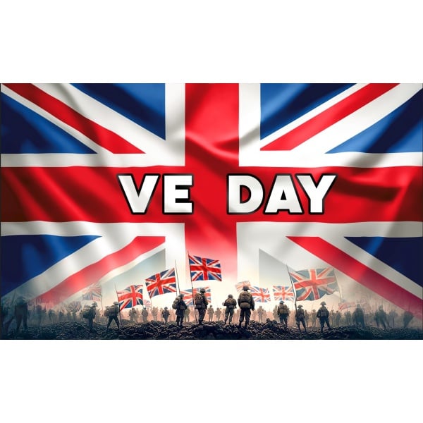 Giant VE DAY (new) 8'x5'