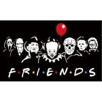 Frightening Friends (Halloween) 5'x3'