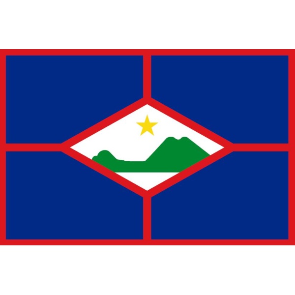 Sint Eustatius (Statia) 5'x3'