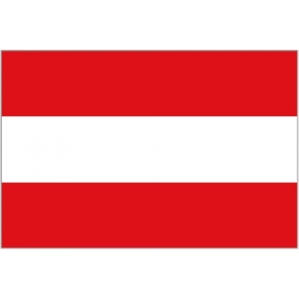 Austria Table Flag