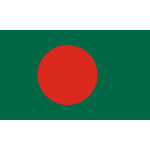 Bangladesh medium table flag