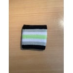 Agender (Gay Pride) terry style wrist band/sweat band