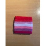 Lesbian (Gay Pride) terry style wrist band/sweat band