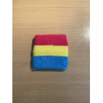 Pansexual (Gay Pride) terry style wrist band/sweat band