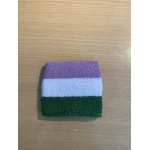 Genderqueer (Gay Pride) wrist band/sweat band