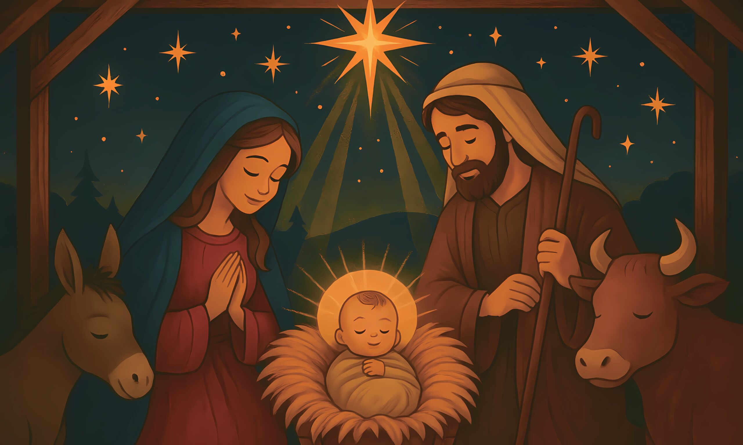 Christmasnativityscene_page-0001 Christmas Nativity 5'x3' - Image 1