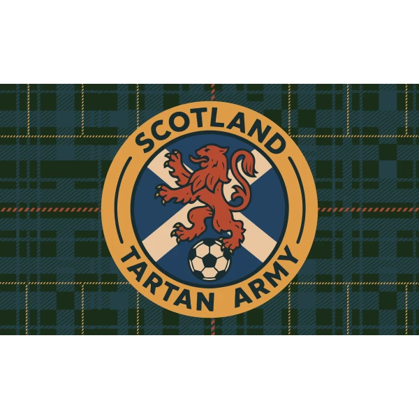 Scotland Tartan Army (new) 5'x3'