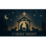 O Holy Night 5'x3' (Christmas)