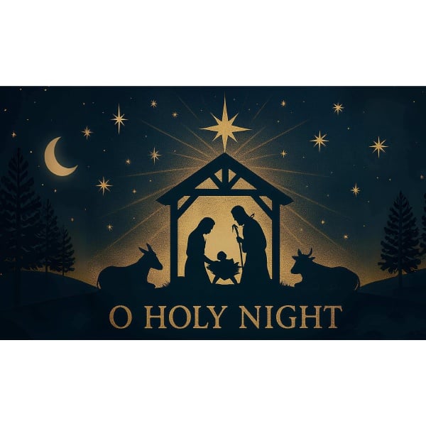 O Holy Night 5'x3' (Christmas)