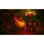 Welsh Patriot with Dragon (Wales) 5'x3'