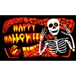 Halloween Bones 5'x3'