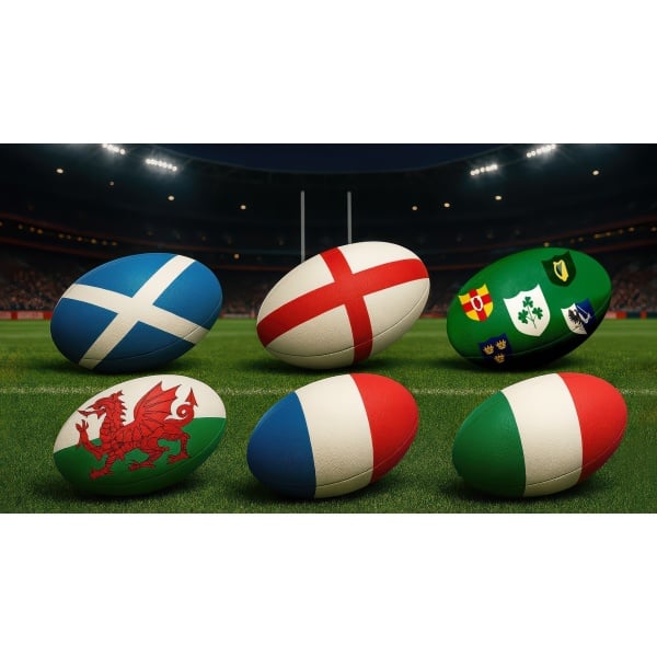 6 Nations Rugby 5'x3'
