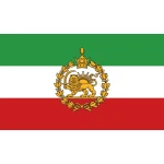 Giant Persia Lion and Sun (pre revolution) 8'x5'