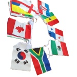 30m 48 flag 18"x12" World Cup Bunting 2026