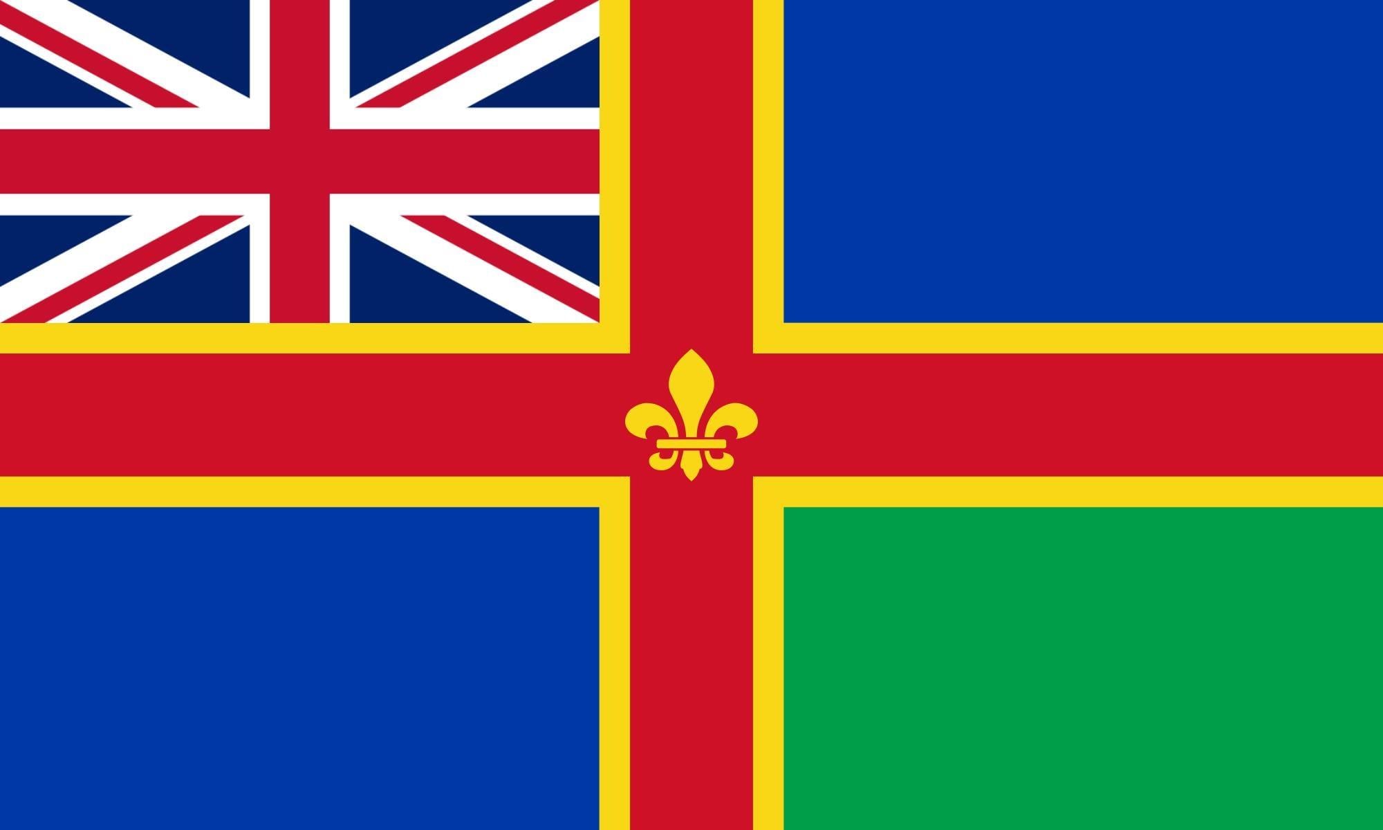 Lincolnshire ensign Lincolnshire Ensign 5'x3' - Image 1
