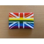 Union Jack Rainbow (Gay Pride) wrist band/sweat band
