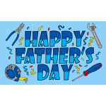 Happy Father's Day 5'x3'