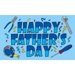 Happy Father's Day 5'x3'
