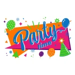 Party Time (new) 5'x3'